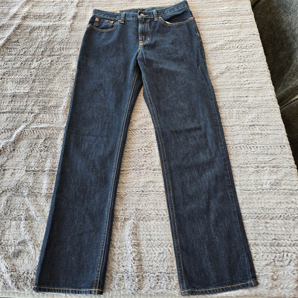 Polo Ralph Lauren Mens Slim Fit Dark Wash Indigo Jeans 100% Cotton Size 18/28x30